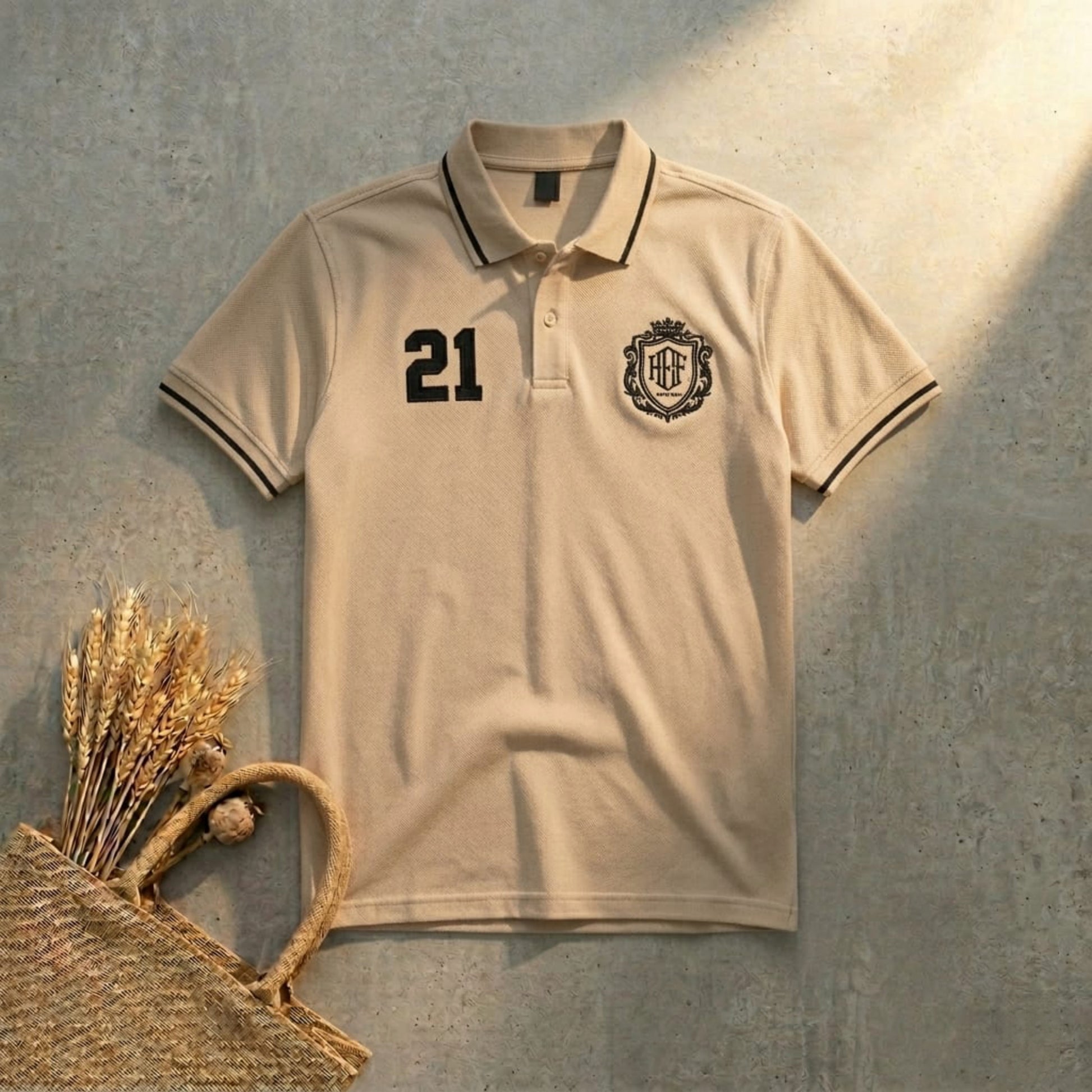 Signature Polo BEIGE 21 House Of Fashion