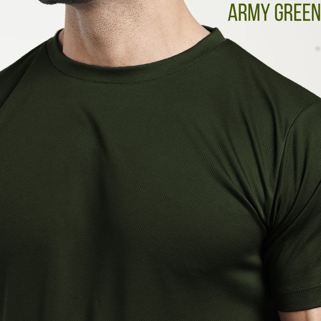 Muscle Fit Tee OLIVE GREEN