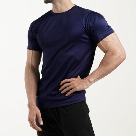 Muscle Fit Tee NAVY BLUE