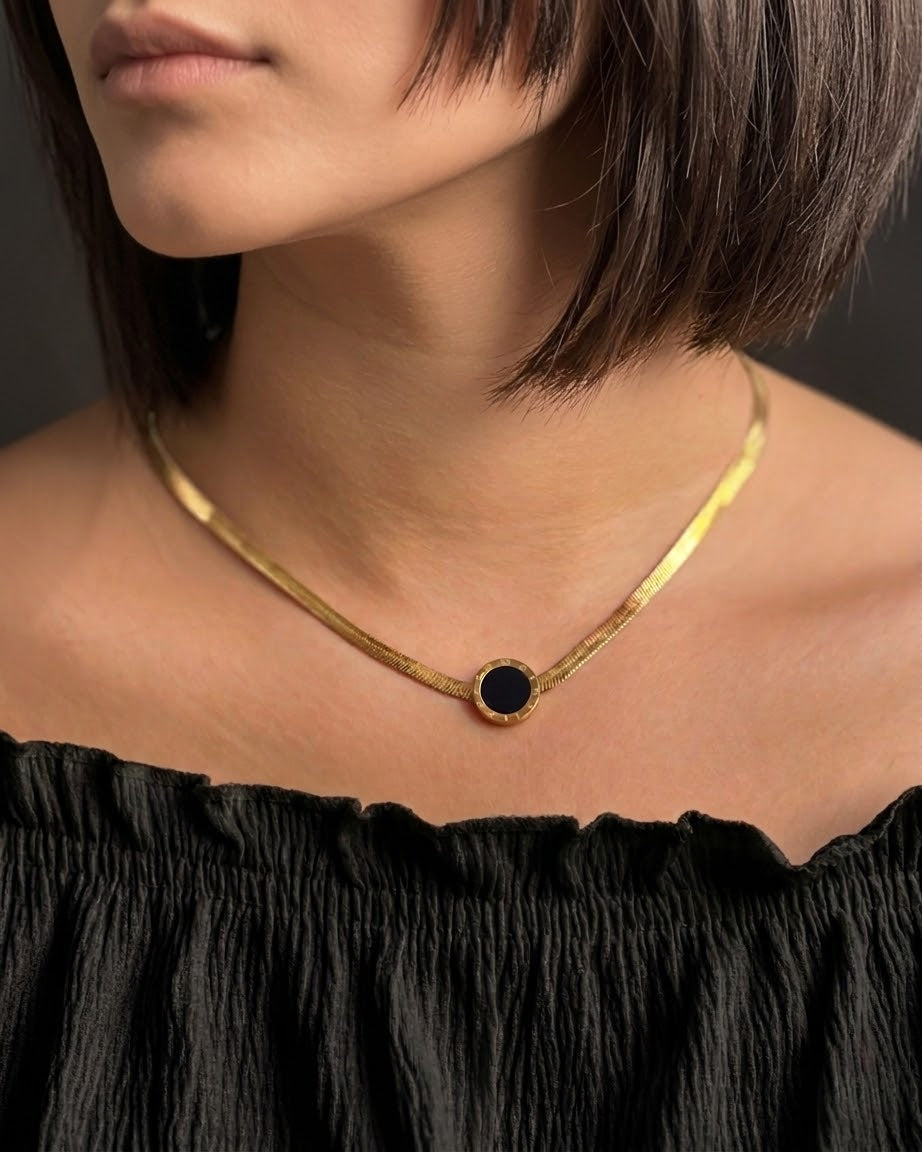 Roman Numerals Jewellery Set