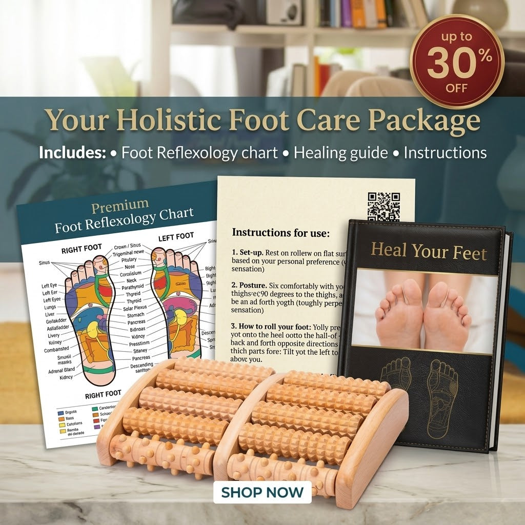 Wooden Foot Massager