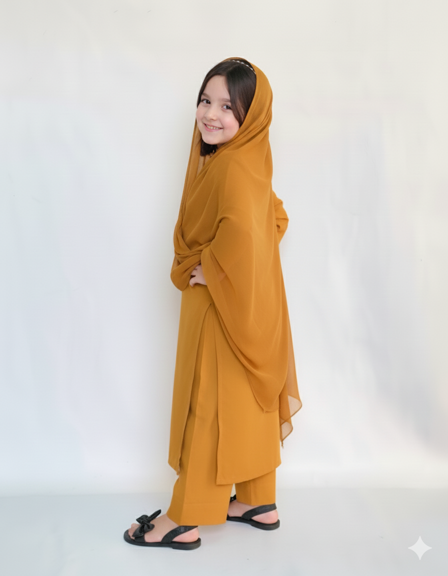 Kids Mustard Ready To Wear