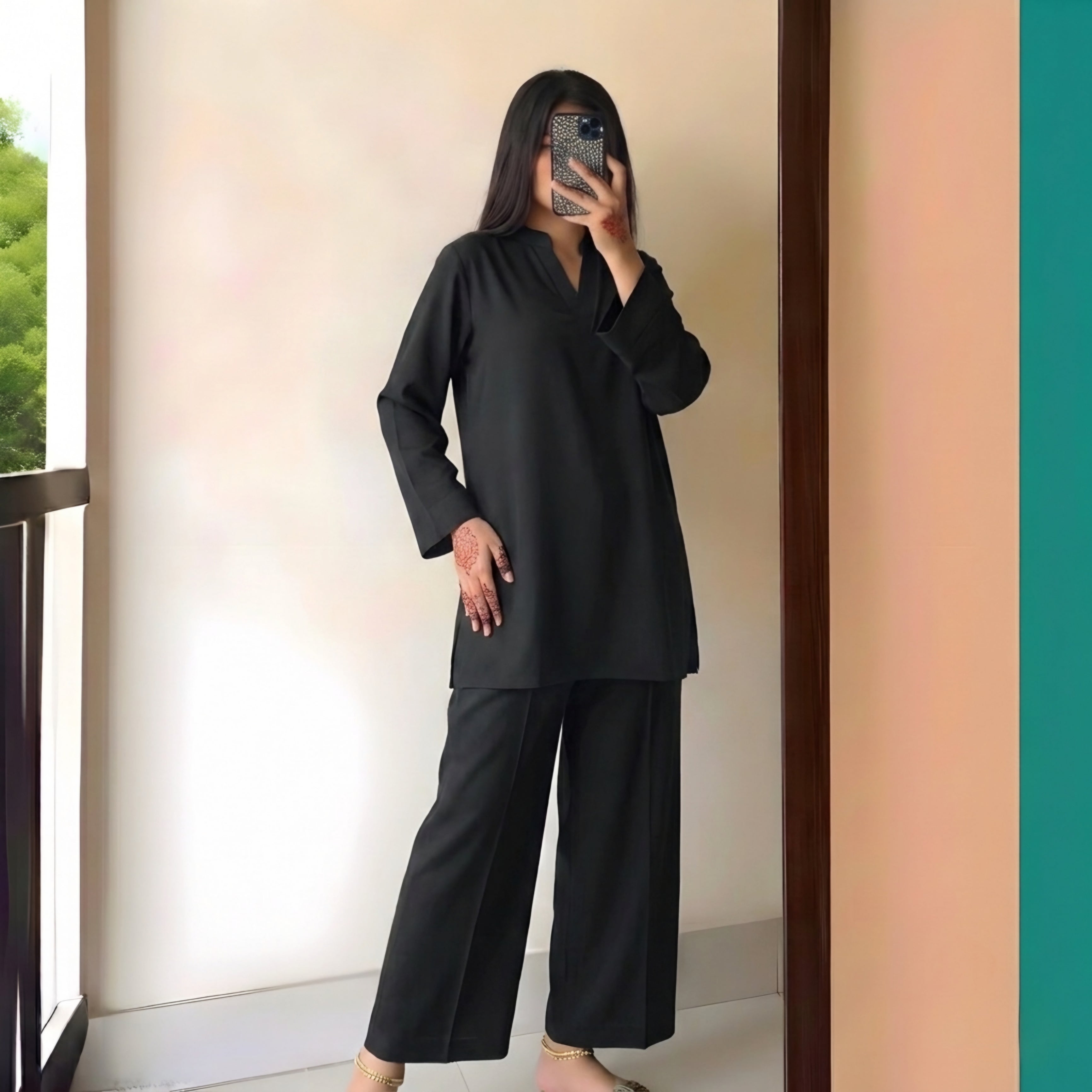 Jet Black - ETHNIC READY TO WEAR House Of Fashion
