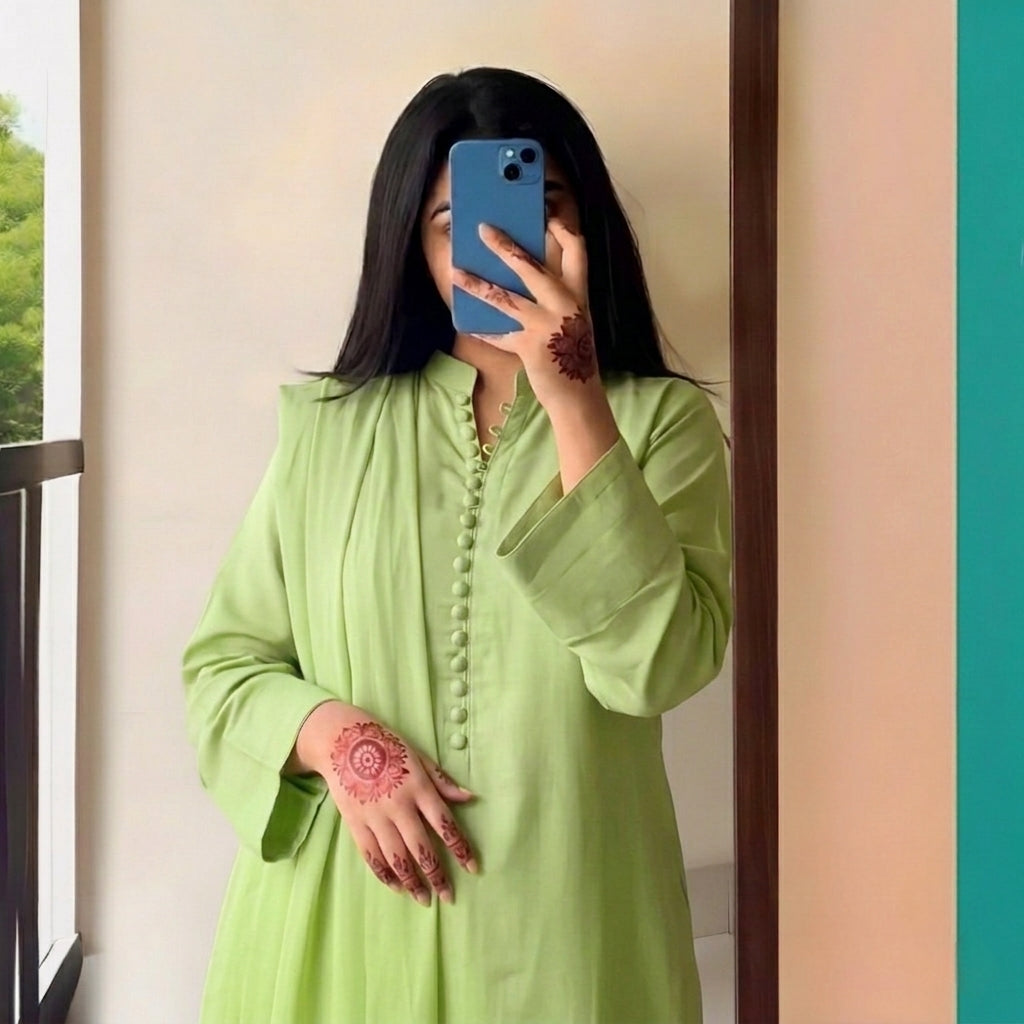 Pistachio Green- READY TO WEAR House Of Fashion