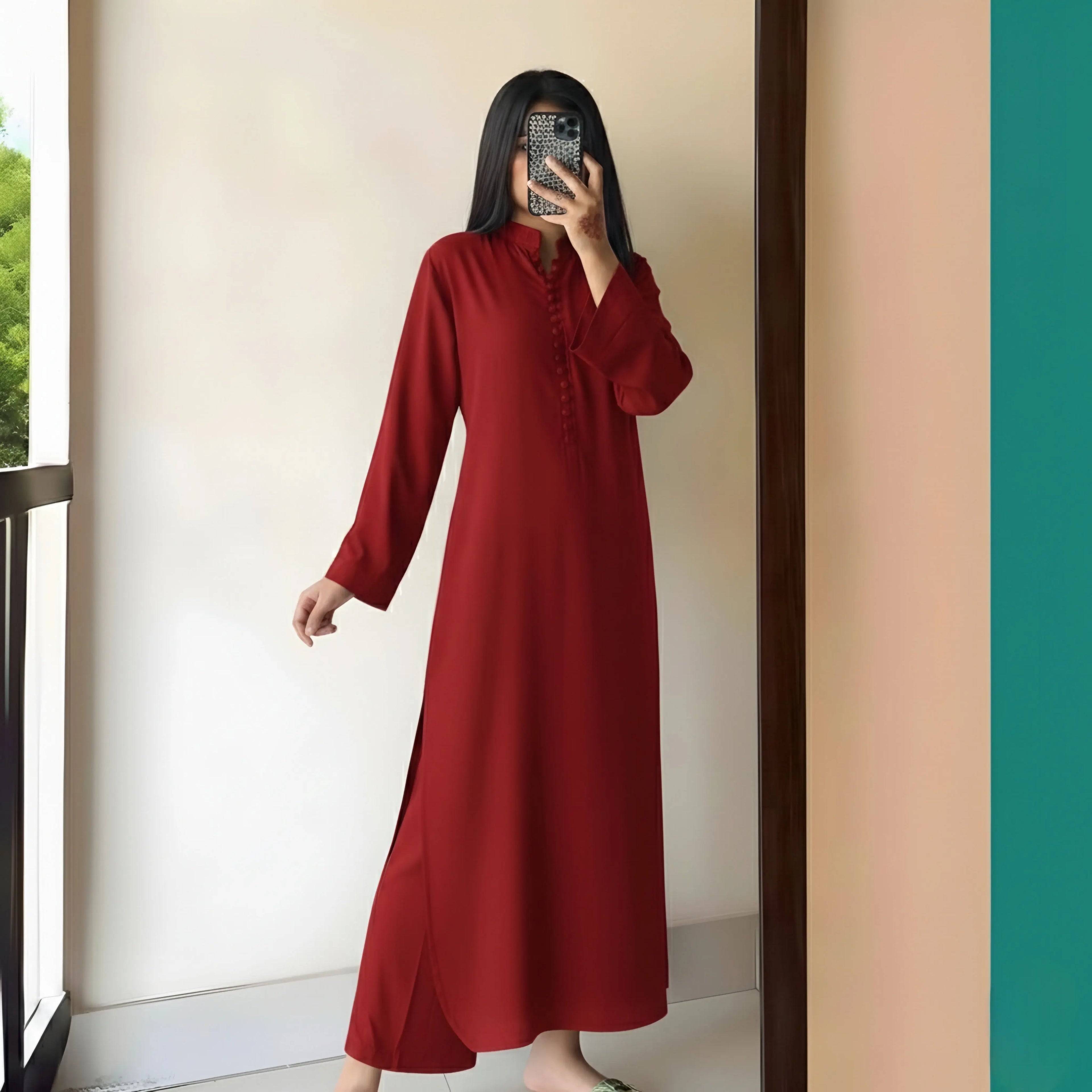 Crimson Chic - READY TO WEAR House Of Fashion