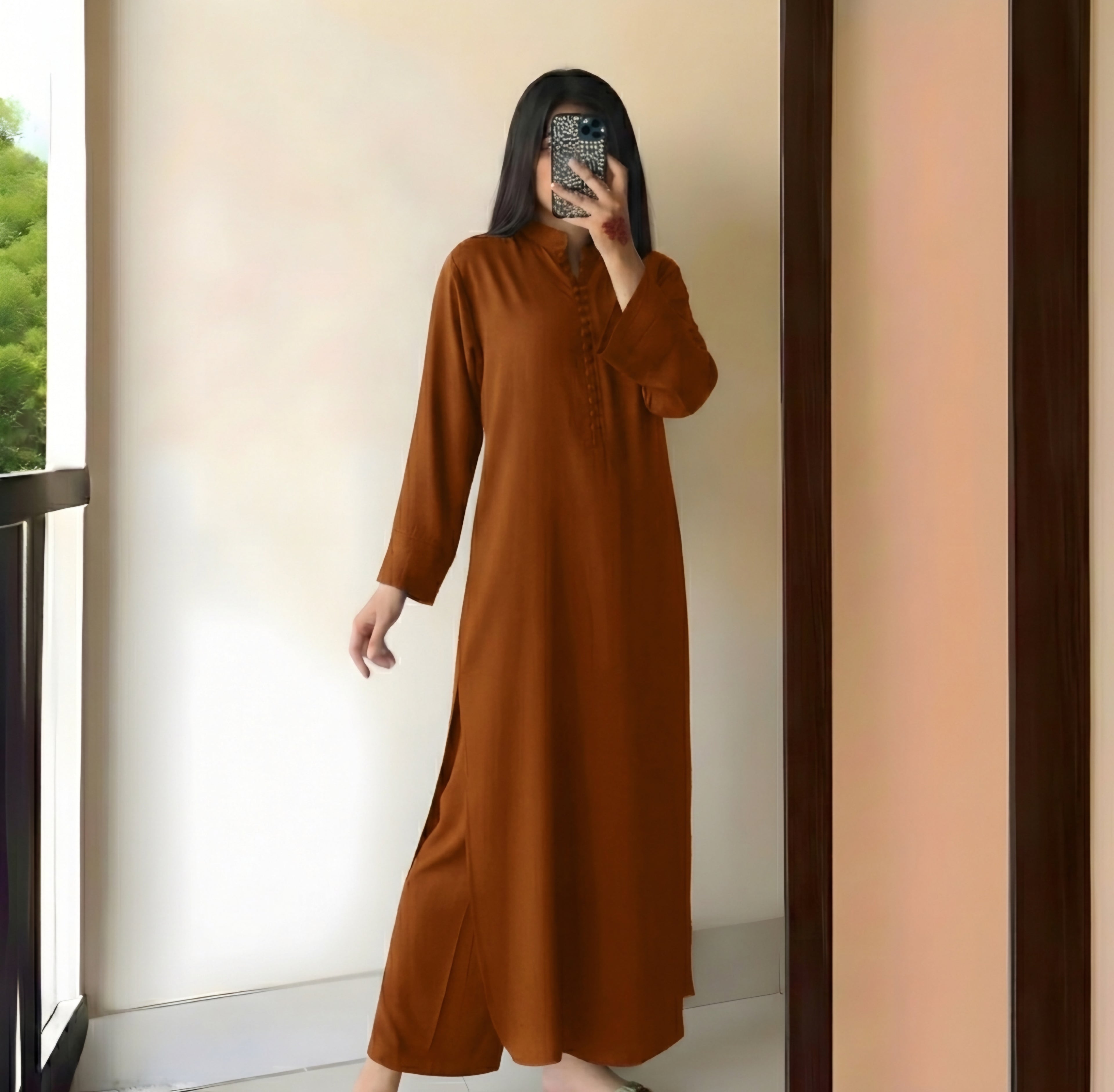 Chocolate Brown READY TO WEAR House Of Fashion