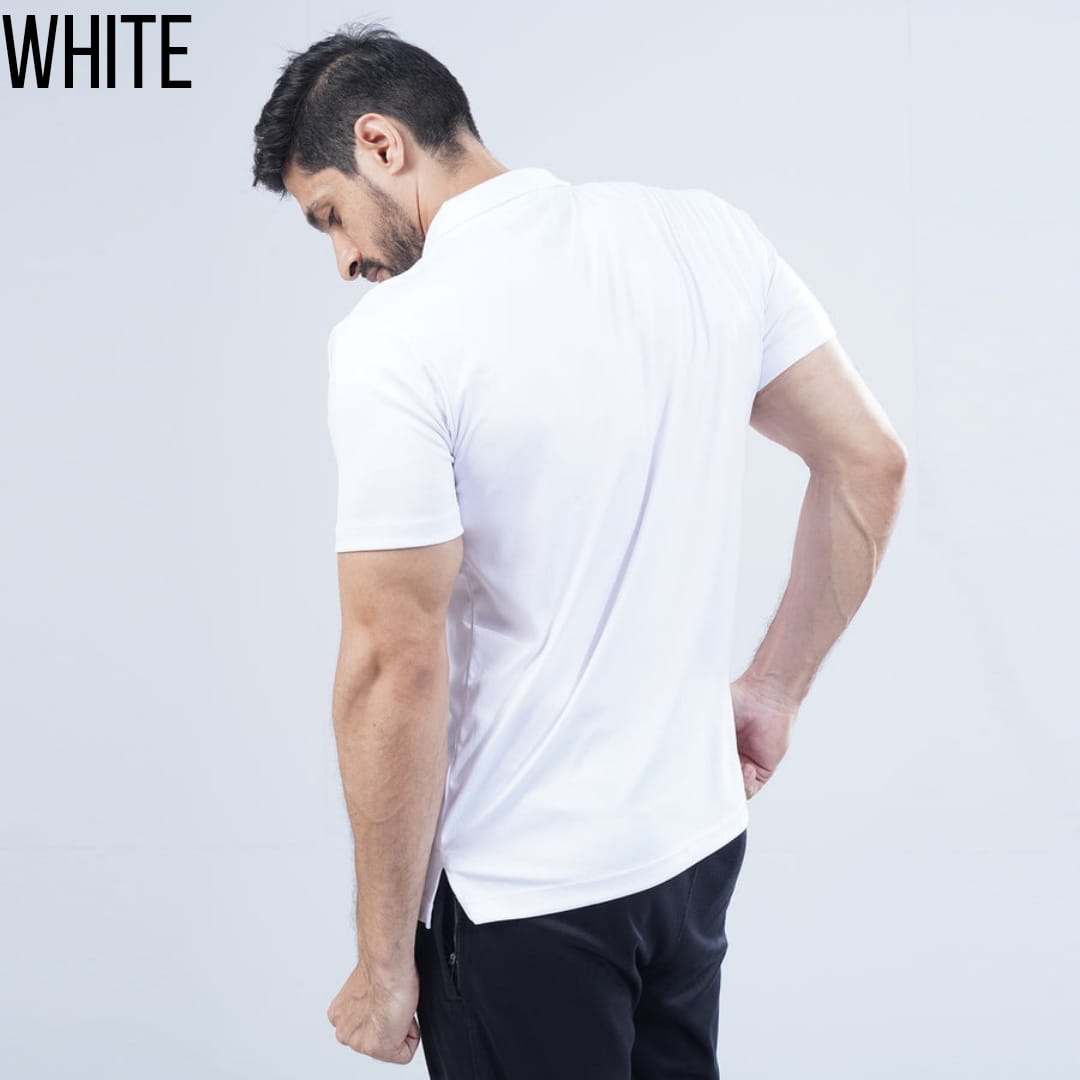 Polo Muscle Fit Tee WHITE