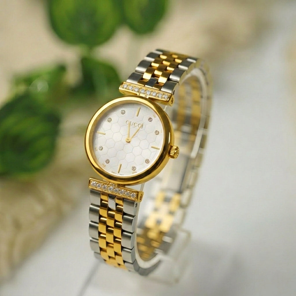 Gucci 2 tone ( Gold Silver ) House Of Fashion