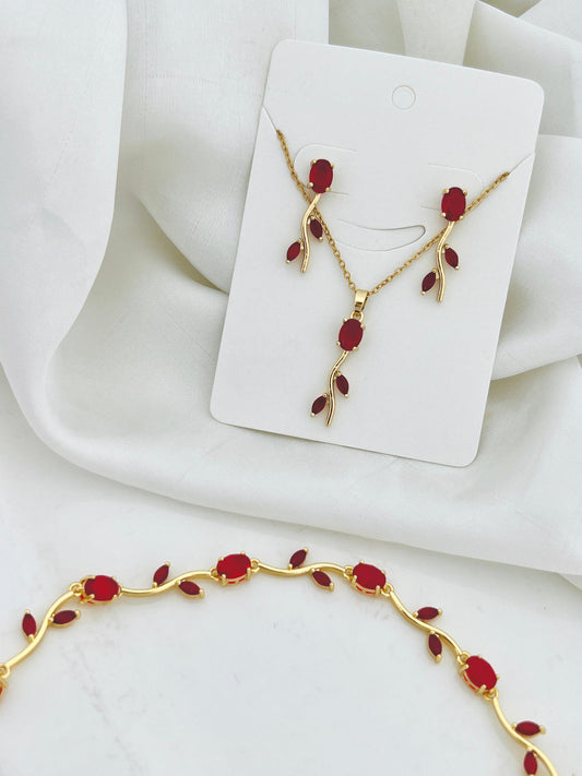 Tulip Luxury Set Red