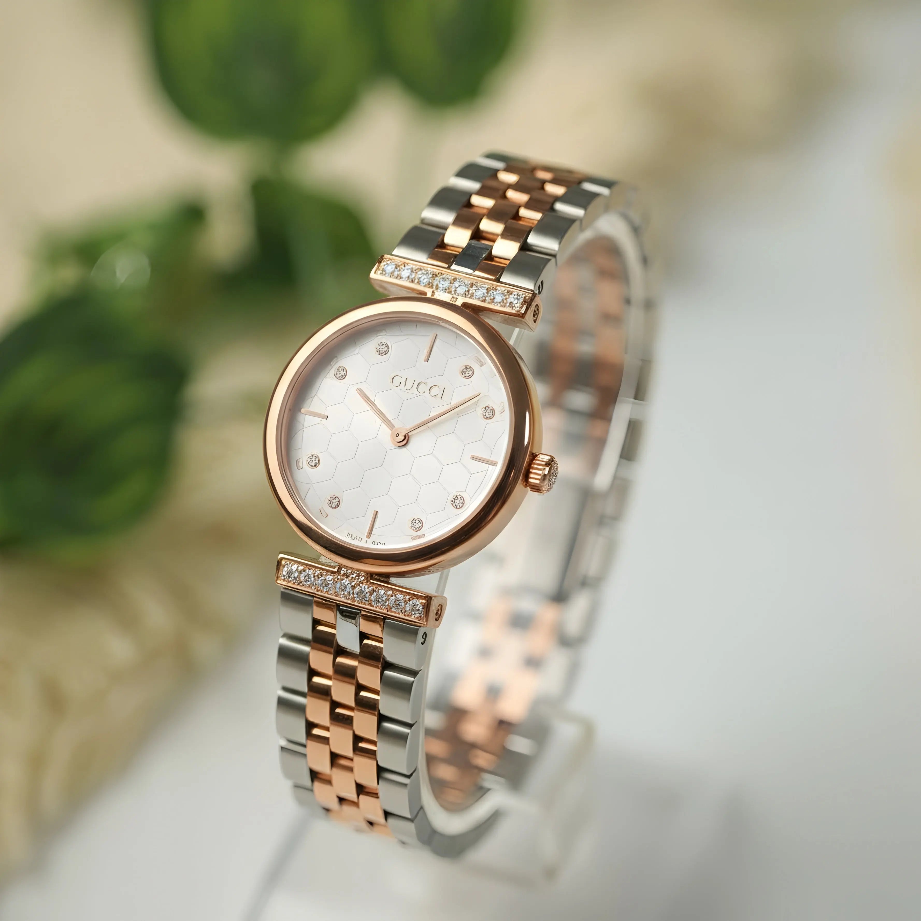 Guc-ii 2tone (Rose Gold Silver) House Of Fashion