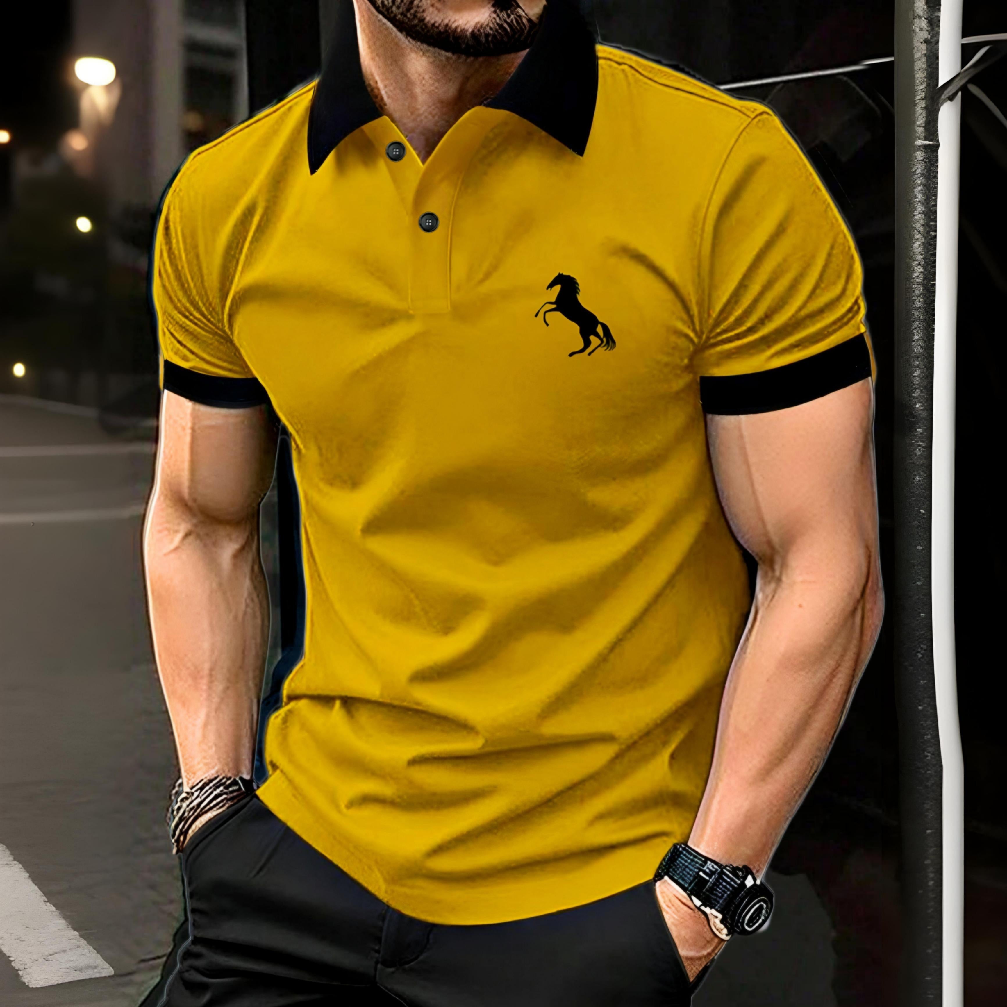 Horse Polo MUSTARD