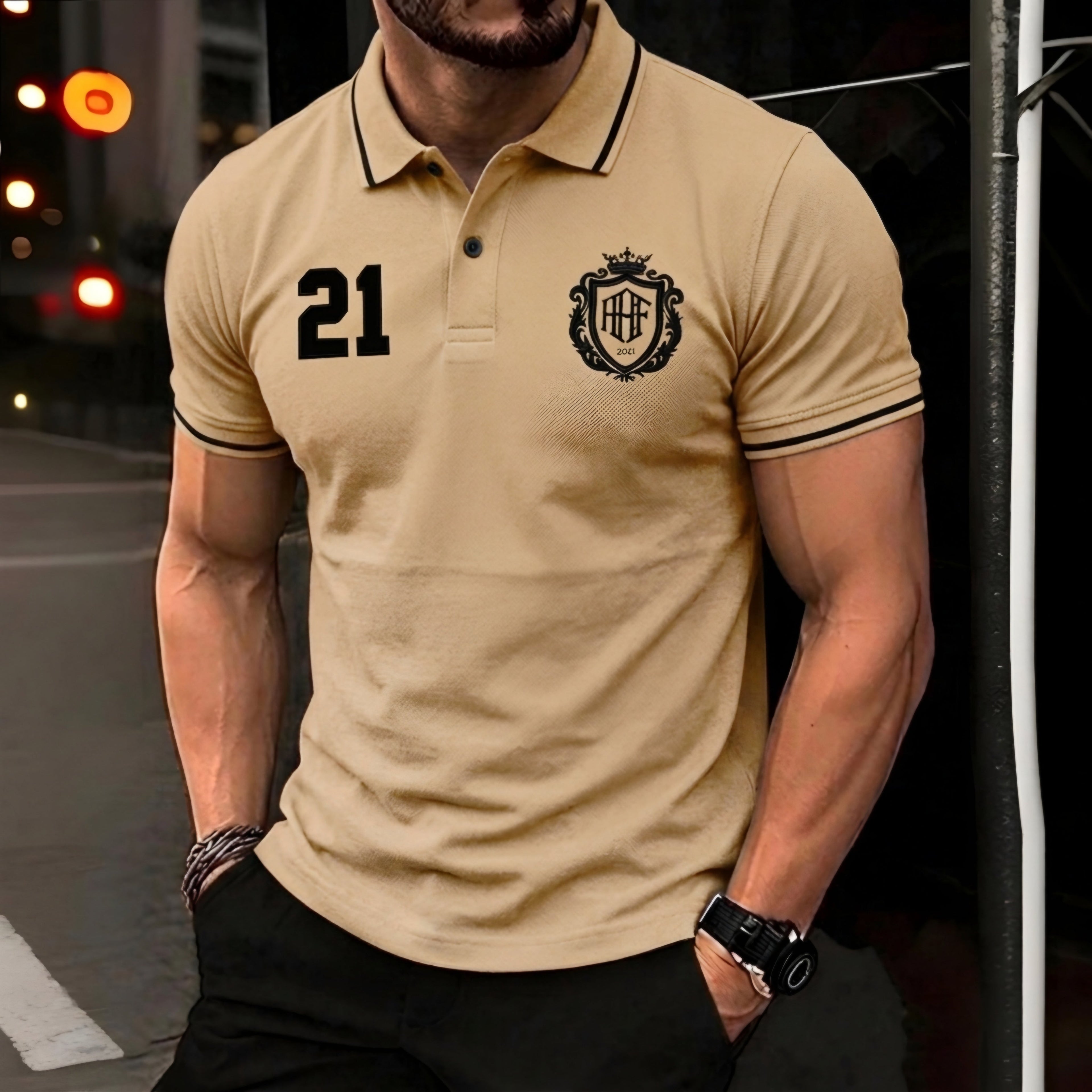Signature Polo BEIGE 21 House Of Fashion
